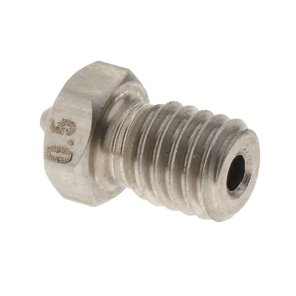 0.5mm 3D  Extruder Nozzle Printhead Brass Copper for 1.75mm Filament