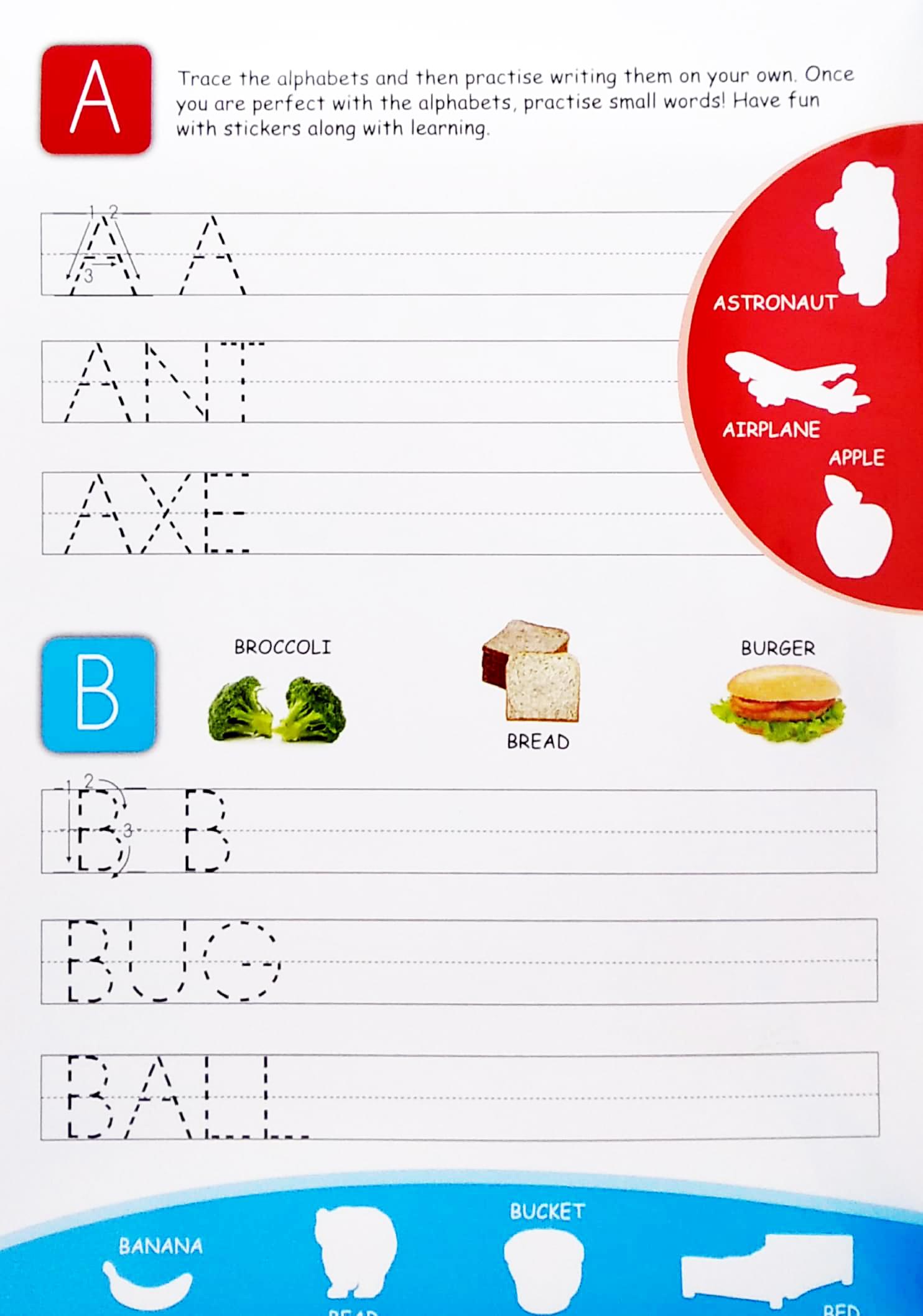 My ABC Stickers &amp; Writing Book