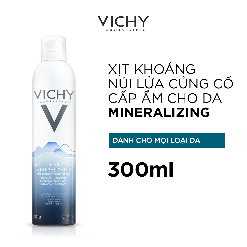 Bộ xịt khoáng dưỡng da Vichy Mineralizing Thermal Water