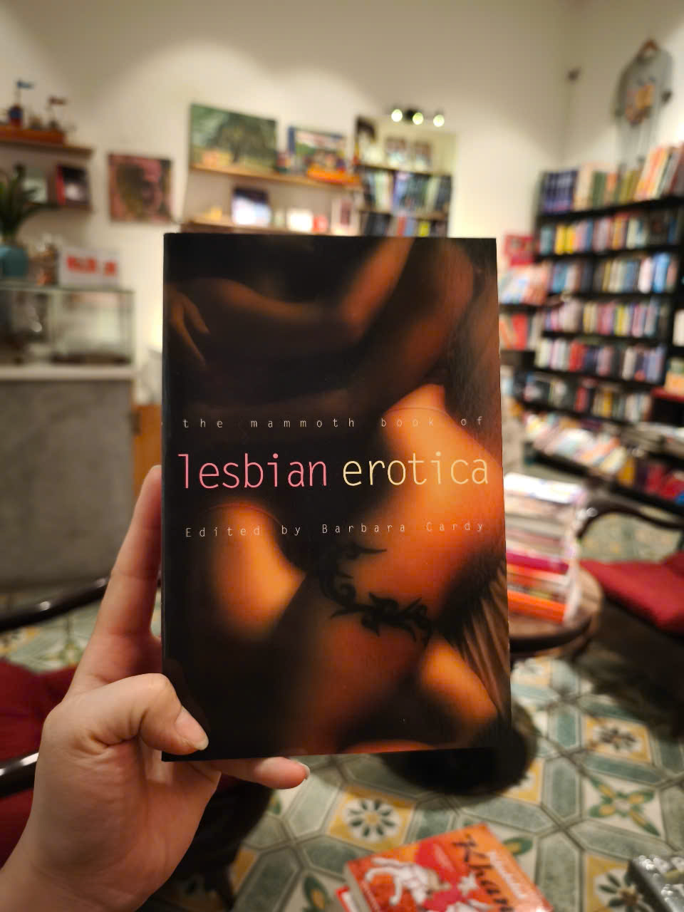 Sách - The Mammoth Book of Lesbian Erotica: New Edition (Mammoth Books) by Barbara Cardy
