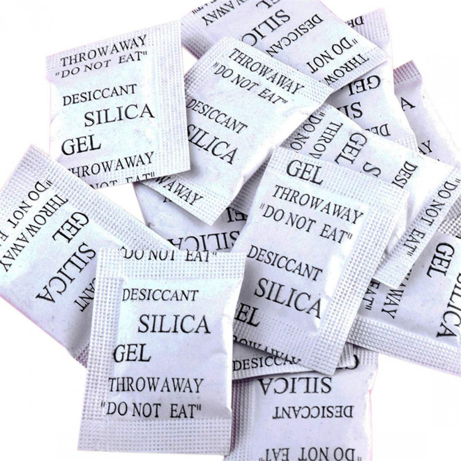 Gói hút ẩm máy ảnh Silica gel loại 2gr - Hàng chính hãng