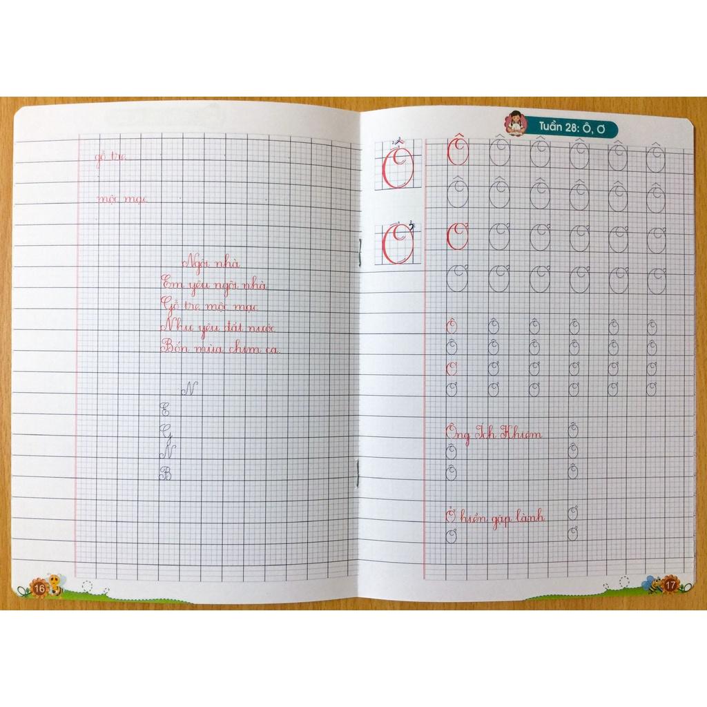 Combo bộ vở ô li lớp 1 Phát triển - Bộ Cùng Học Để Phát Triển Năng Lực