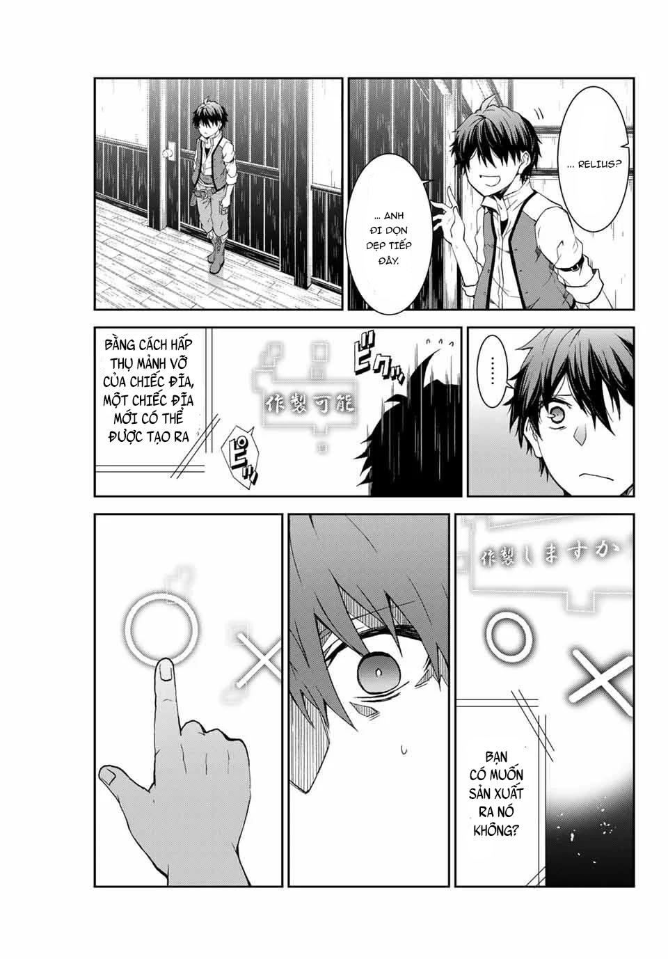 từ chức nghiệp yếu nhất trở thành "thợ rèn" mạnh nhất chapter 0 47