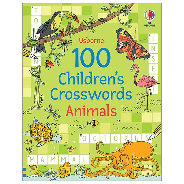 100 Children's Crosswords: Animals