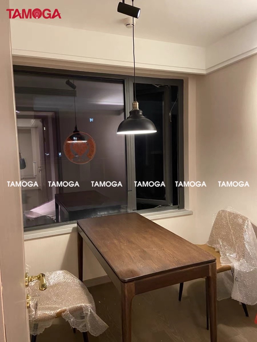 Đèn thả trần bộ 3 chao thả đui đồng TAMOGA NAXIS 8194/3 + Tặng kèm bóng led