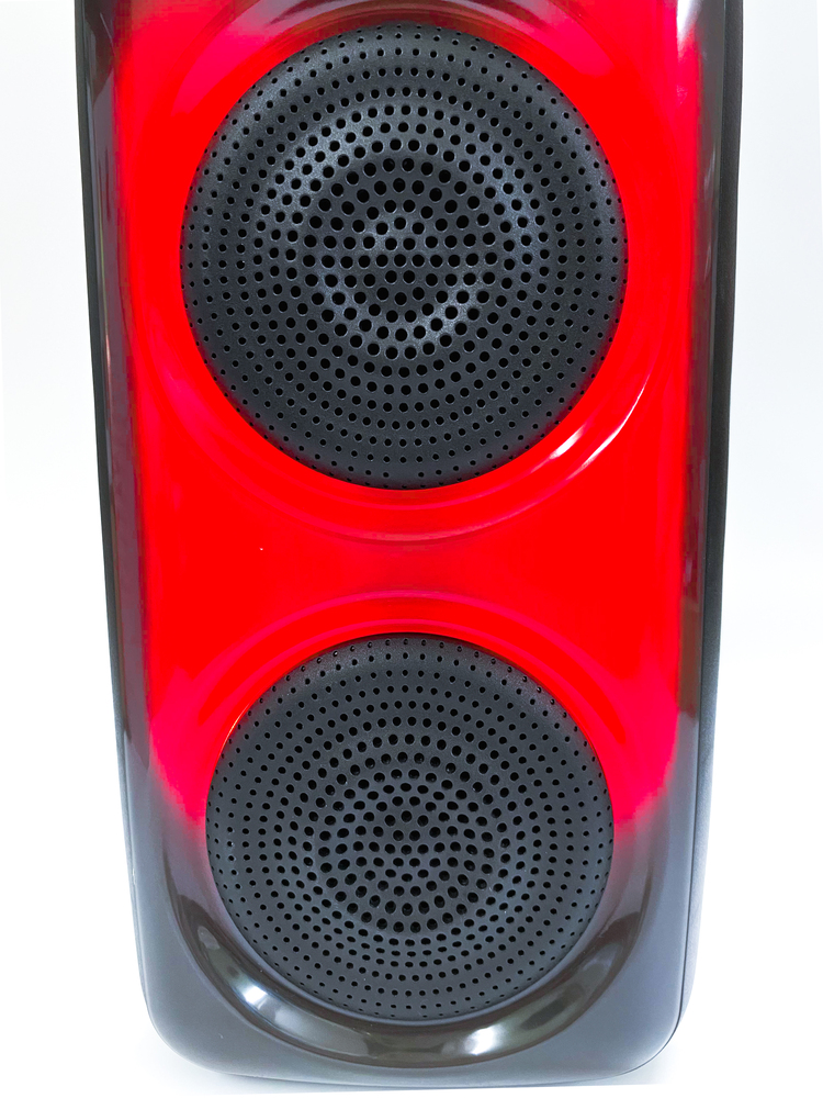 Loa Bluetooth MS-1761BT với đèn led RGB âm thanh bass mạnh tích hợp khe cắm thẻ nhớ, USB và có thể karaoke