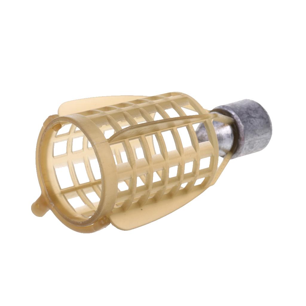 Fishing Feeder Fishing Trap Basket Lures Feeder Fish Bait Cage Fishing Tools Accessory 40g 60g 80g