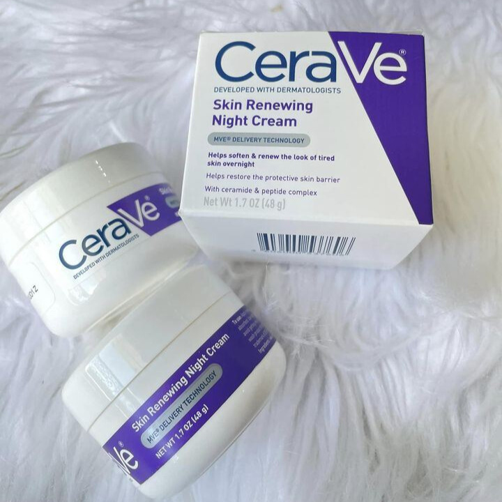 Kem dưỡng tái tạo da ban đêm Cerave Skin Renewing Night Cream 48g hàng nhập Mỹ