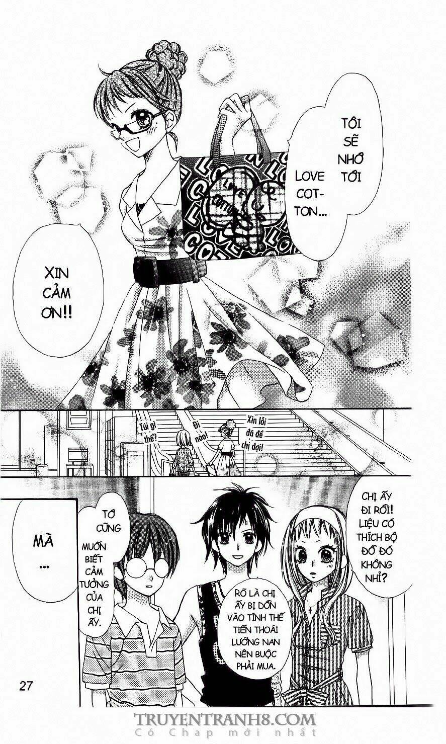 tiệm thời trang, love cotton chapter 7 24