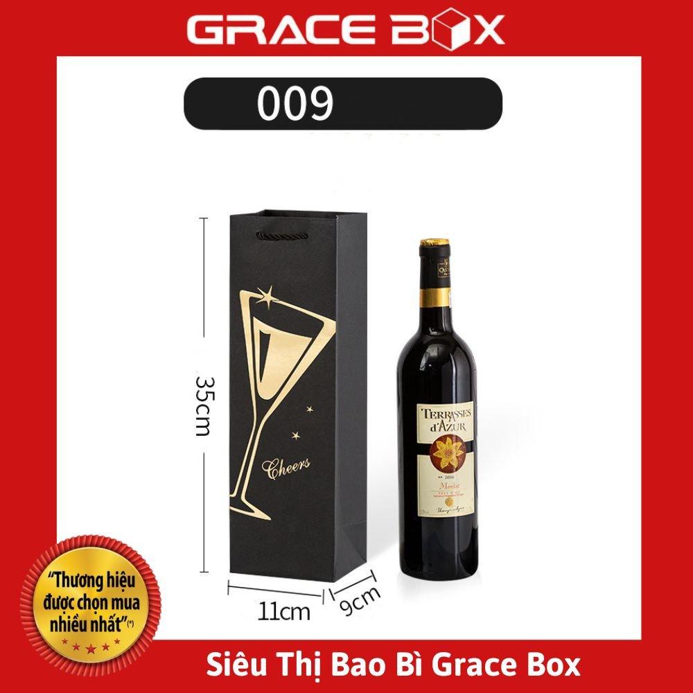 Túi Giấy Đựng Rượu Hàng Cao Cấp - Sang Trọng - Siêu Thị Bao Bì Grace Box