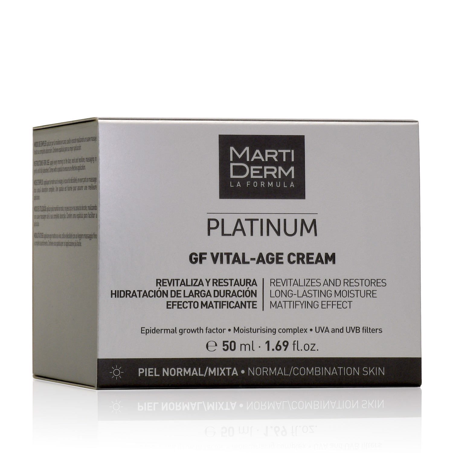 Kem Dưỡng Phục Hồi Chống Lão Hóa Đa Chức Năng - MartiDerm Platinum GF Vital Age Cream normal/mixed Skin (50ml)