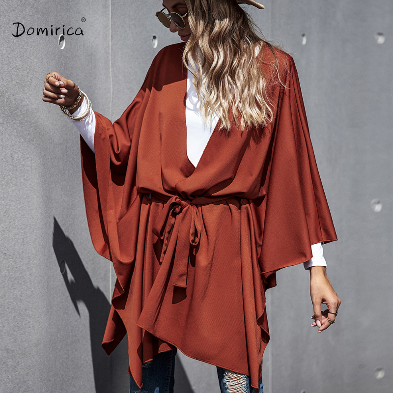 Áo Khoác Nữ Cổ Chữ V Sâu Rời Bát Chín Điểm Tay Dây Nữ Mũi Phối Chắc Chắn Cardigan Nữ áo Khoác Mùa Xuân 2021
