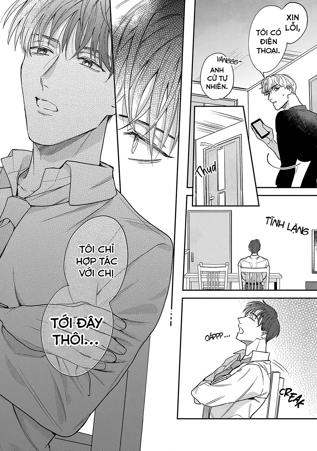 tôi không thể chỉ biết yêu thôi - cấp trên hay soi mói và cấp dưới nghiện mùi chapter 12.1 6