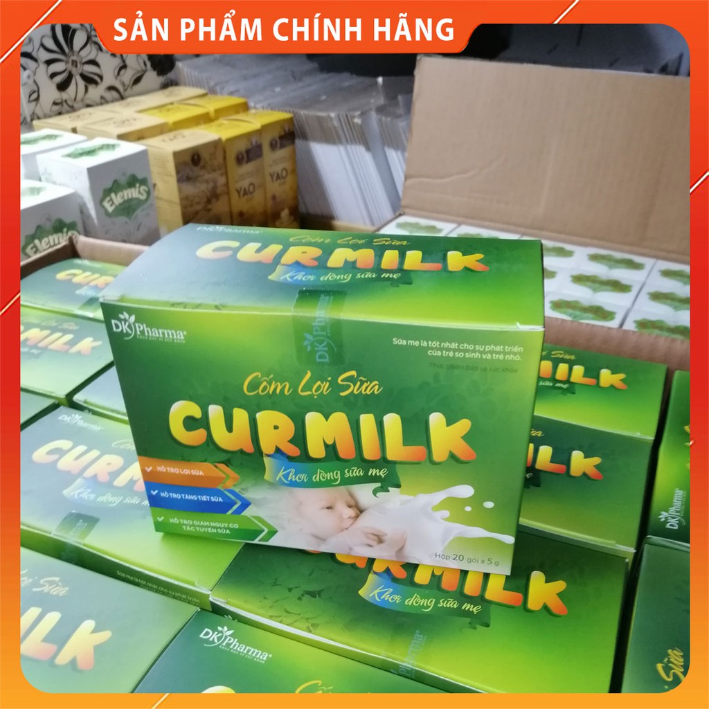 Cốm lợi sữa 100% thảo dược DK Pharma Curmilk H20 20 gói