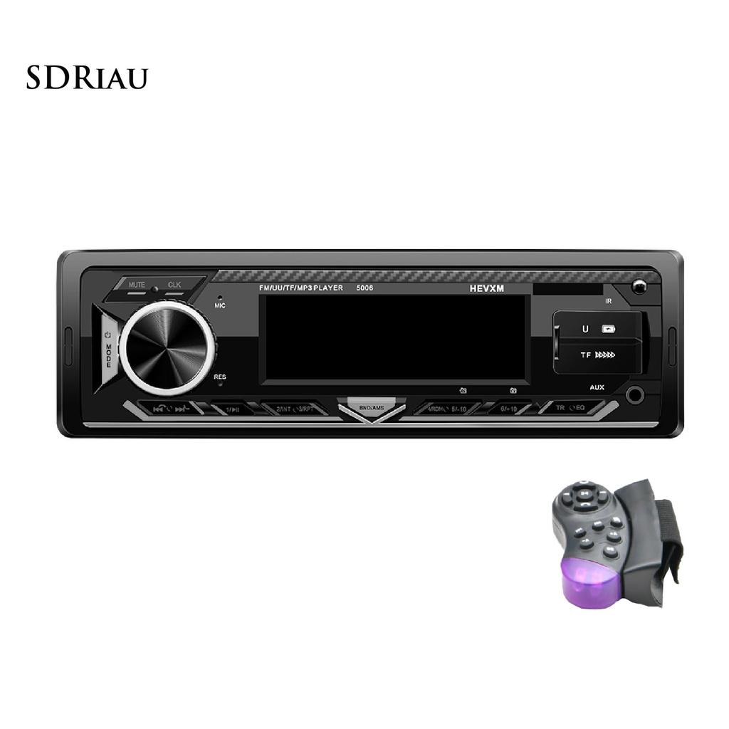 *QCDZ* 5006 12V Car MP3 Player Dual USB Quick Charging Bluetooth U Disk Card Radio Player for Vehicles