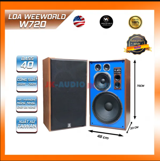 Loa Weeworld W720 Bass 40 - Hàng chính hãng