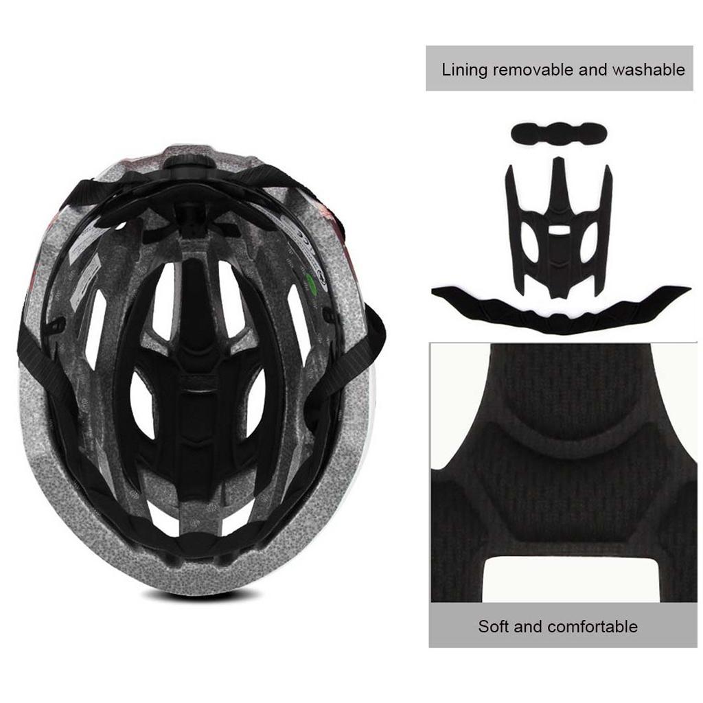 3 Cycling Mountain Bike Safety  with LED Rear Light