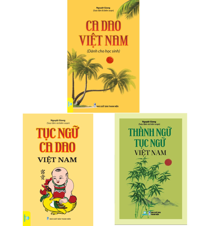 Sách - Combo 3 cuốn Thành ngữ, tục ngữ và ca dao Việt Nam - ndbooks