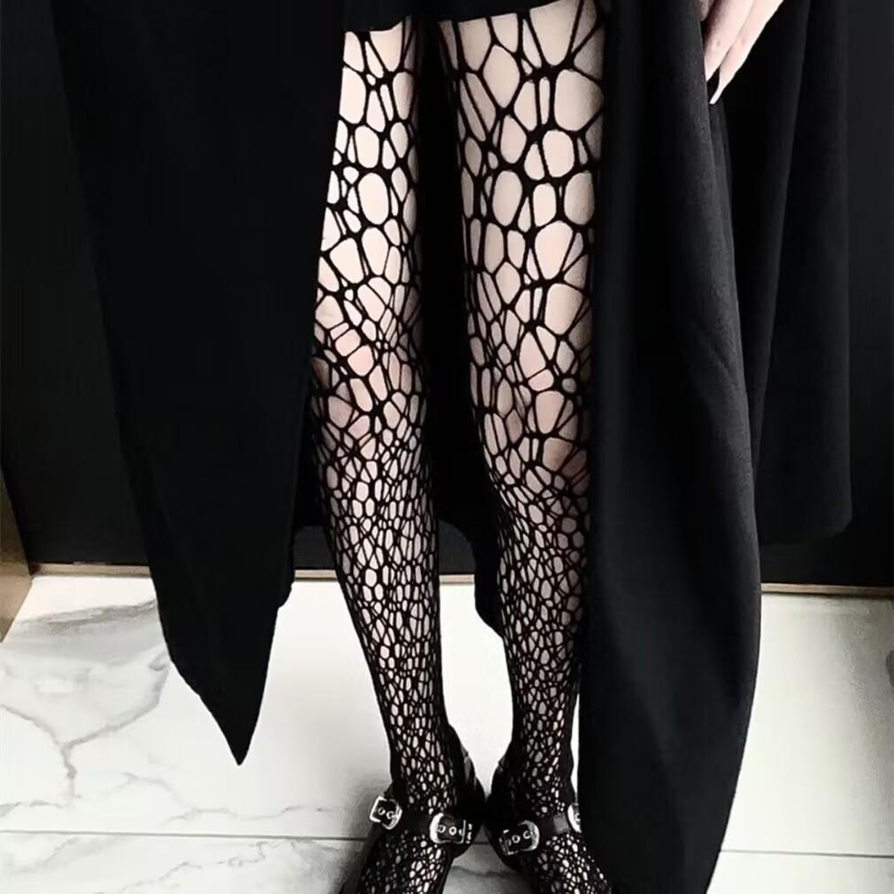 Quần tất lưới, vớ quần lưới TỔ ONG phong cách Lolita NhậtBản sang trọng quyếnrũ [hàng Hot trend] Nữ Women