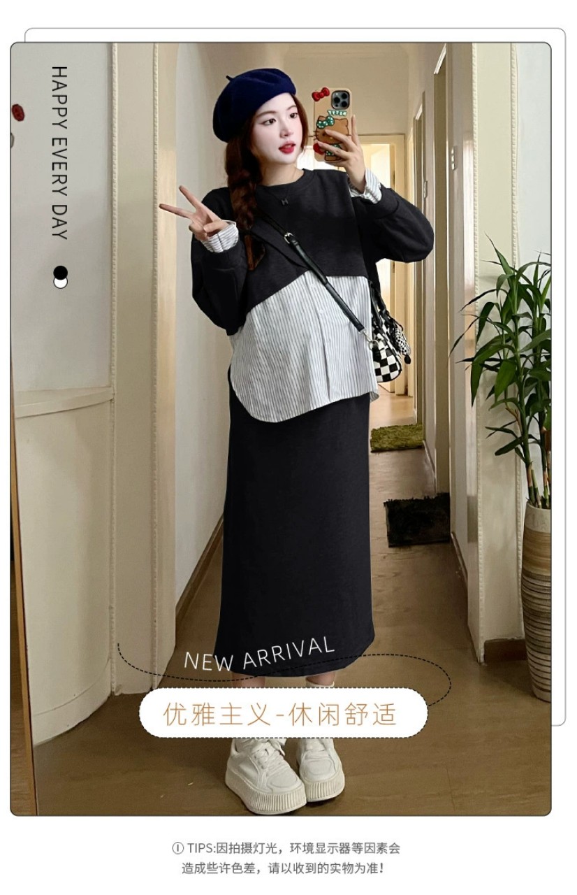 Sét đầm bầu bầu  phong cách thể thao   cá tính hàng qc 0414-01