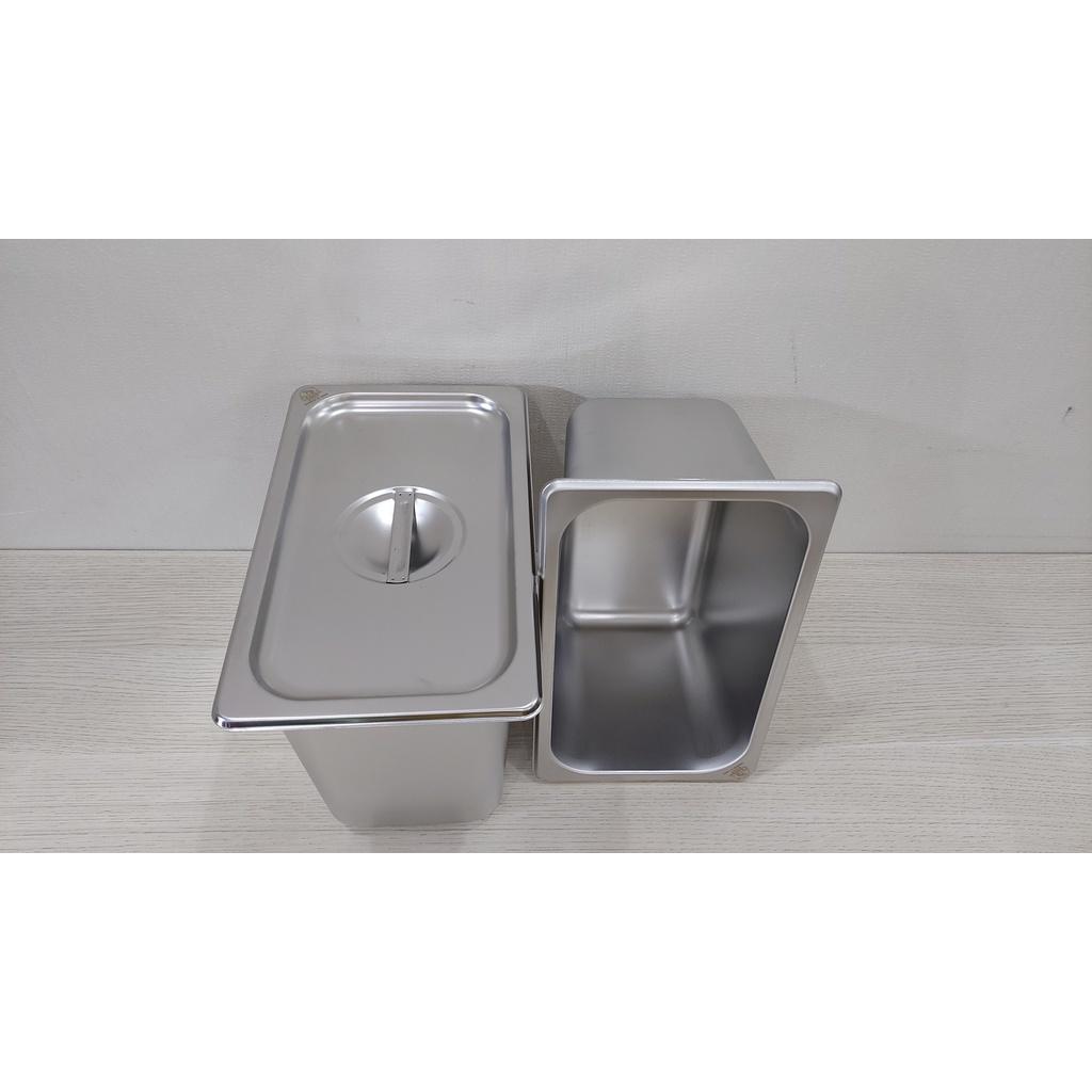 Khay GN 1/6, khay inox, khay buffet, khay đựng thực phẩm, Pate