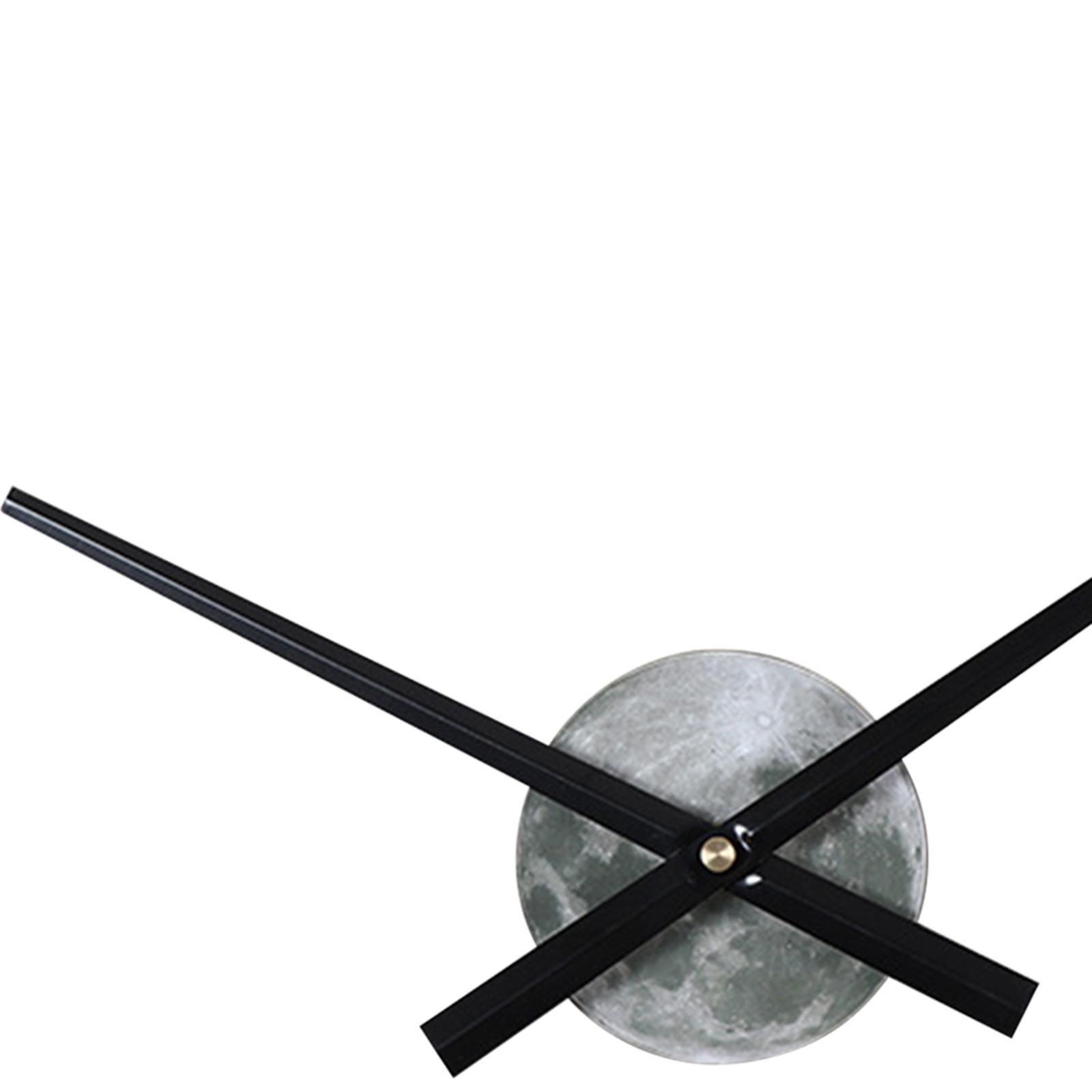 Modern Wall Clock Movement, Silent Non Ticking Hands Clock Hands Motor Kit Long Shaft for DIY Clock Replacement Fittings Repair Kit Parts