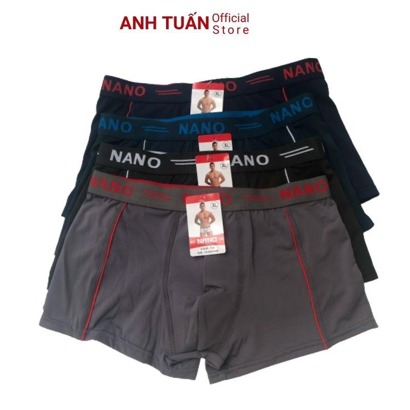 Quần Boxer Nam thoáng mát co giãn tốt vải thun lạnh Quần lót đùi cao cấp hàng công ty