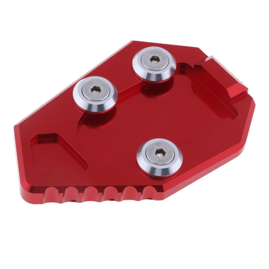 Red Metal Kickstand   Stand Extension Pad for  CB1000R 2015