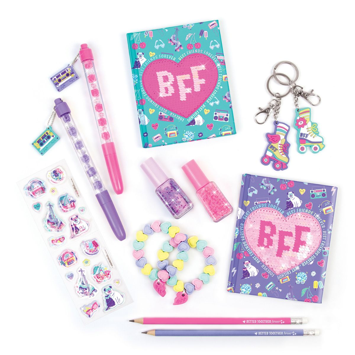 Bộ Văn Phòng Phẩm Besties Forever 3C4G 12090