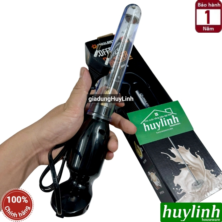 Máy đánh tạo bọt cà phê Uniblend DC-25 - dùng điện - công suất 25W - Hàng chính hãng