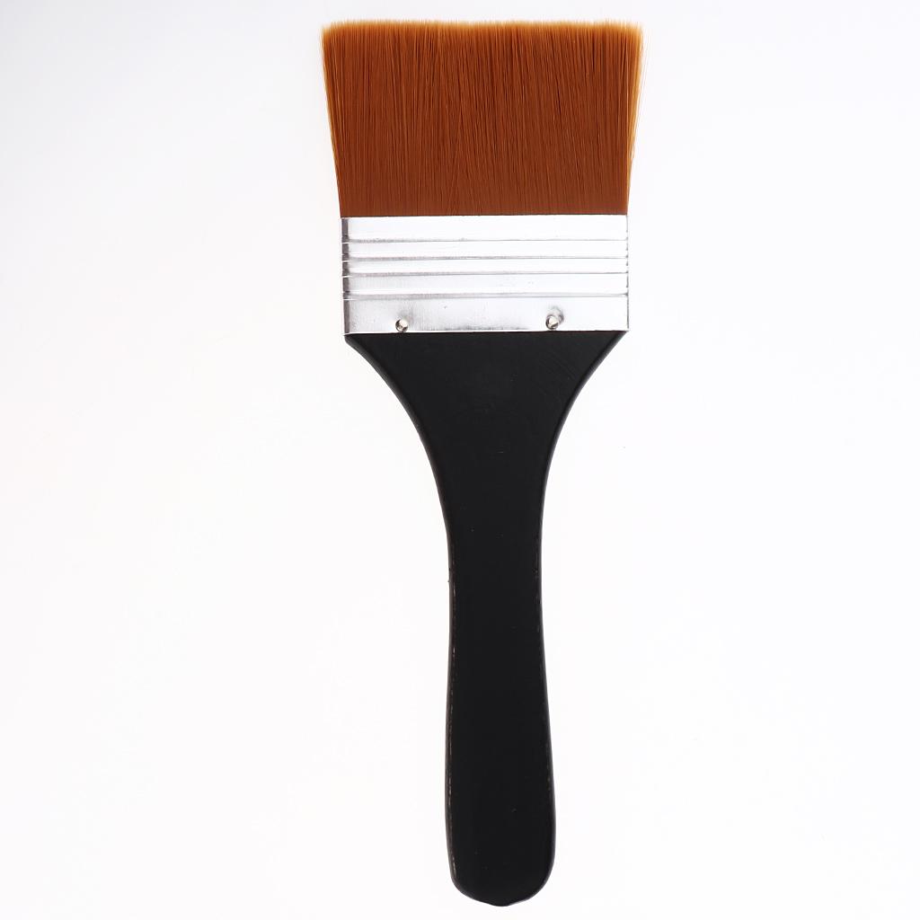 Nylon paint brush for acrylic watercolor wood wall watercolor art