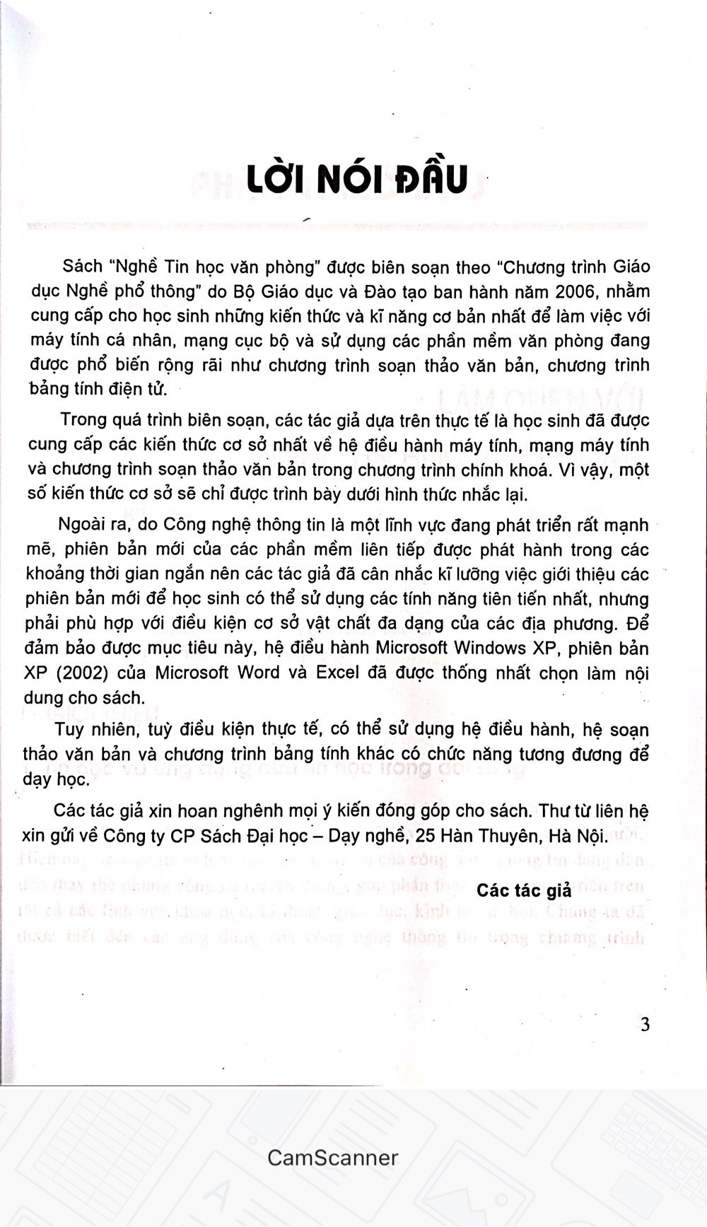 Hoạt động giáo dục nghề phổ thông - Nghề tin học văn phòng 11