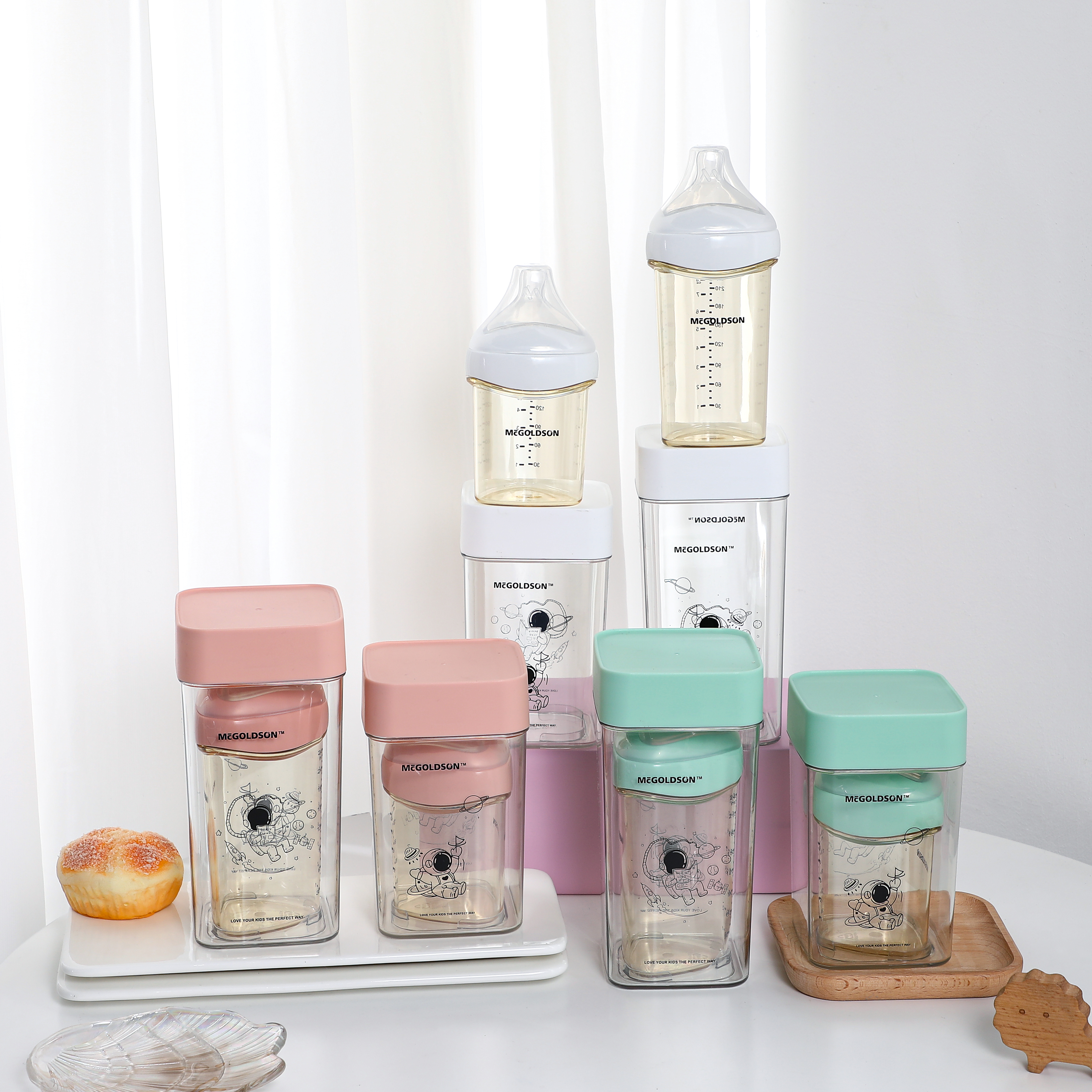 Bình sữa đa năng RICHKID-McGOLDSON PPSU Plus 150mL