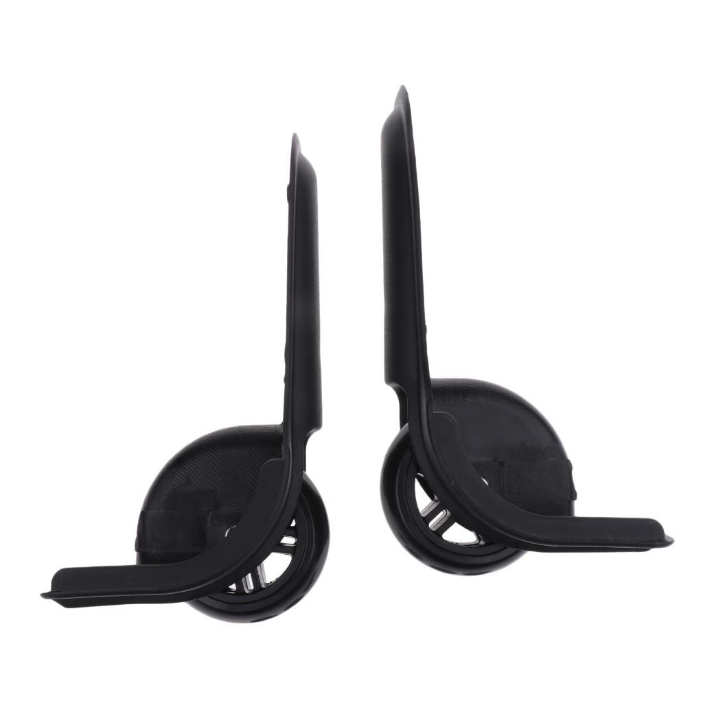 4 Pieces A58# Suitcase Luggage Wheels Replacement Swivel Mute Casters for