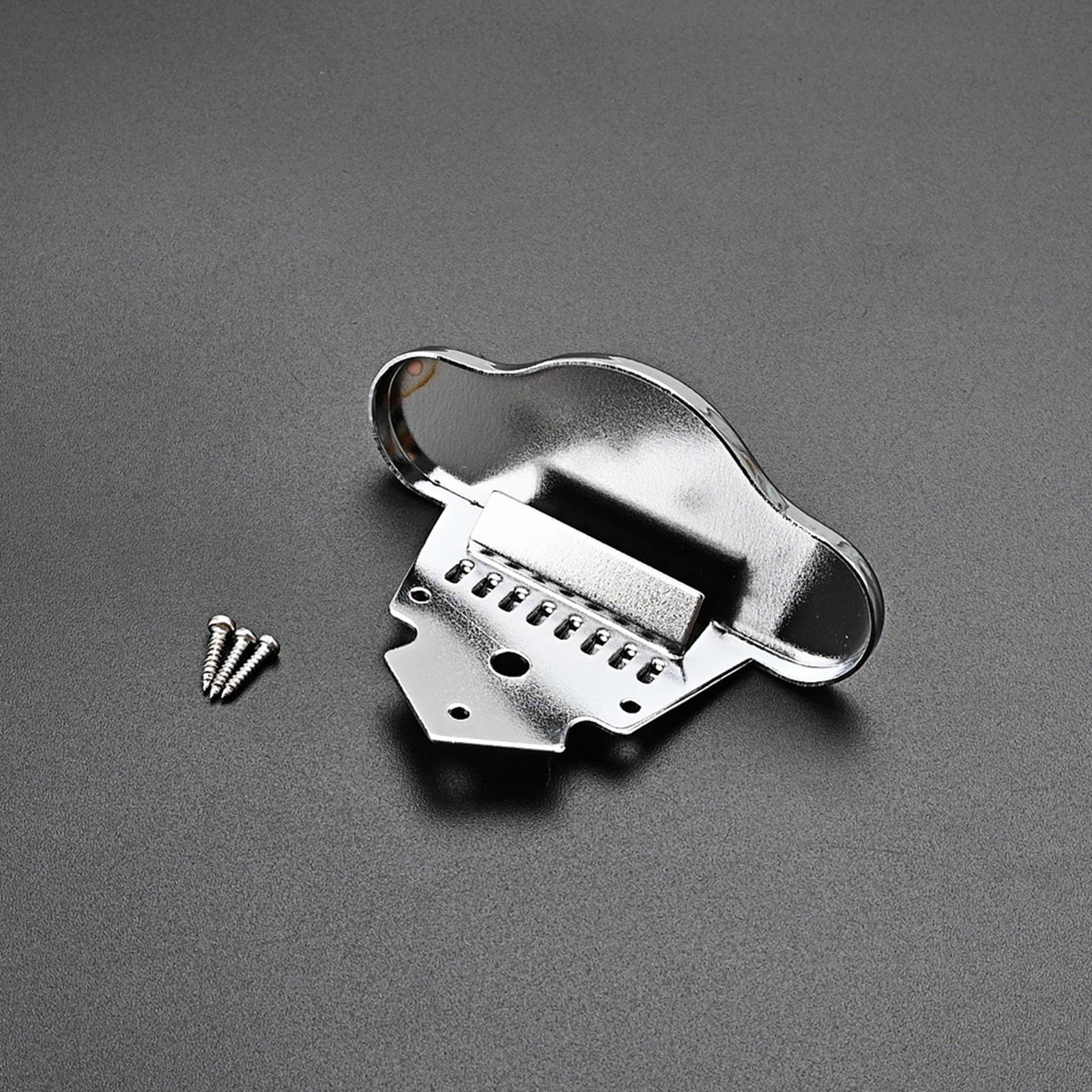 Gold Mandolin Tailpiece Durable for Guitar Music Instrument Replacement