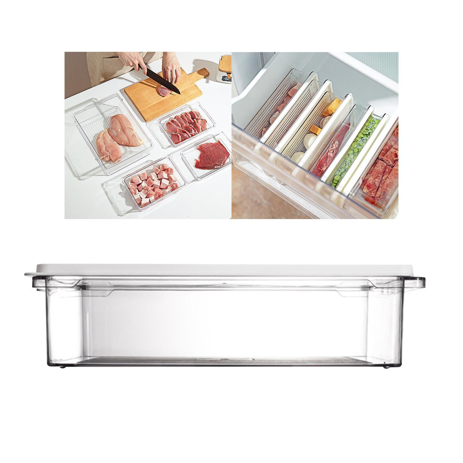Bin containers kitchen freezer organizer .3L