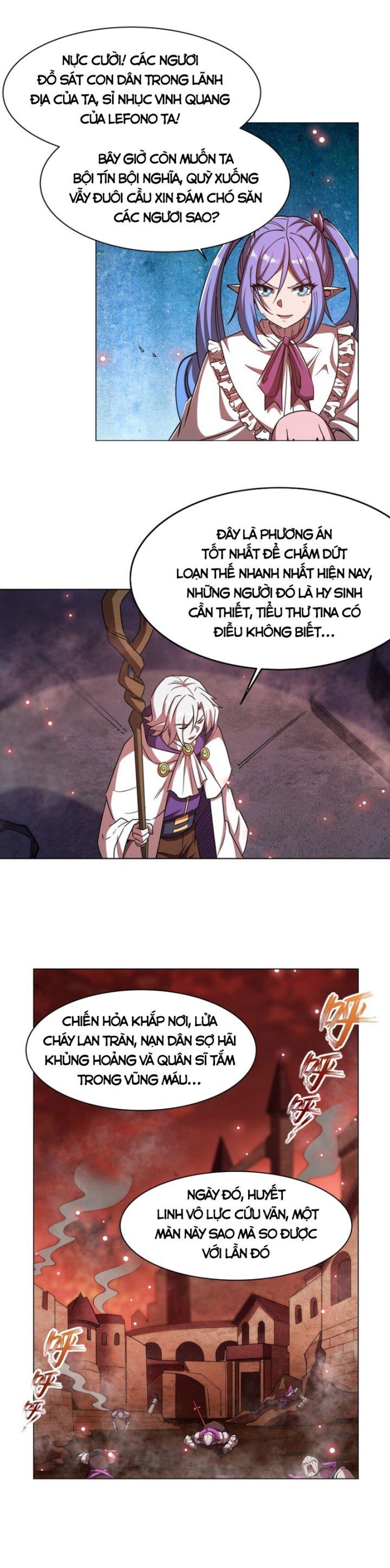 huyết cơ và kỵ sĩ chapter 276 11