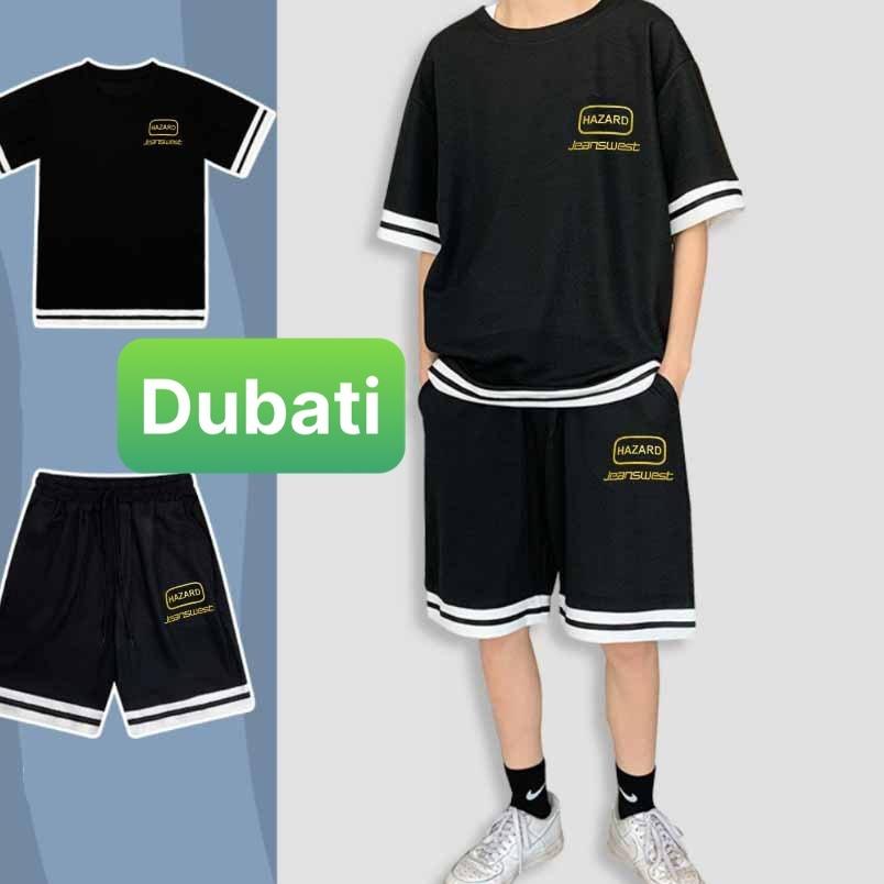 ĐỒ BỘ THỂ THAO HARARD SIÊU MỚI HOT, ĐỒ BỘ NAM, SET ĐỒ BỘ CHẤT VẢI THOÁNG MÁT - DUBATI FASHION