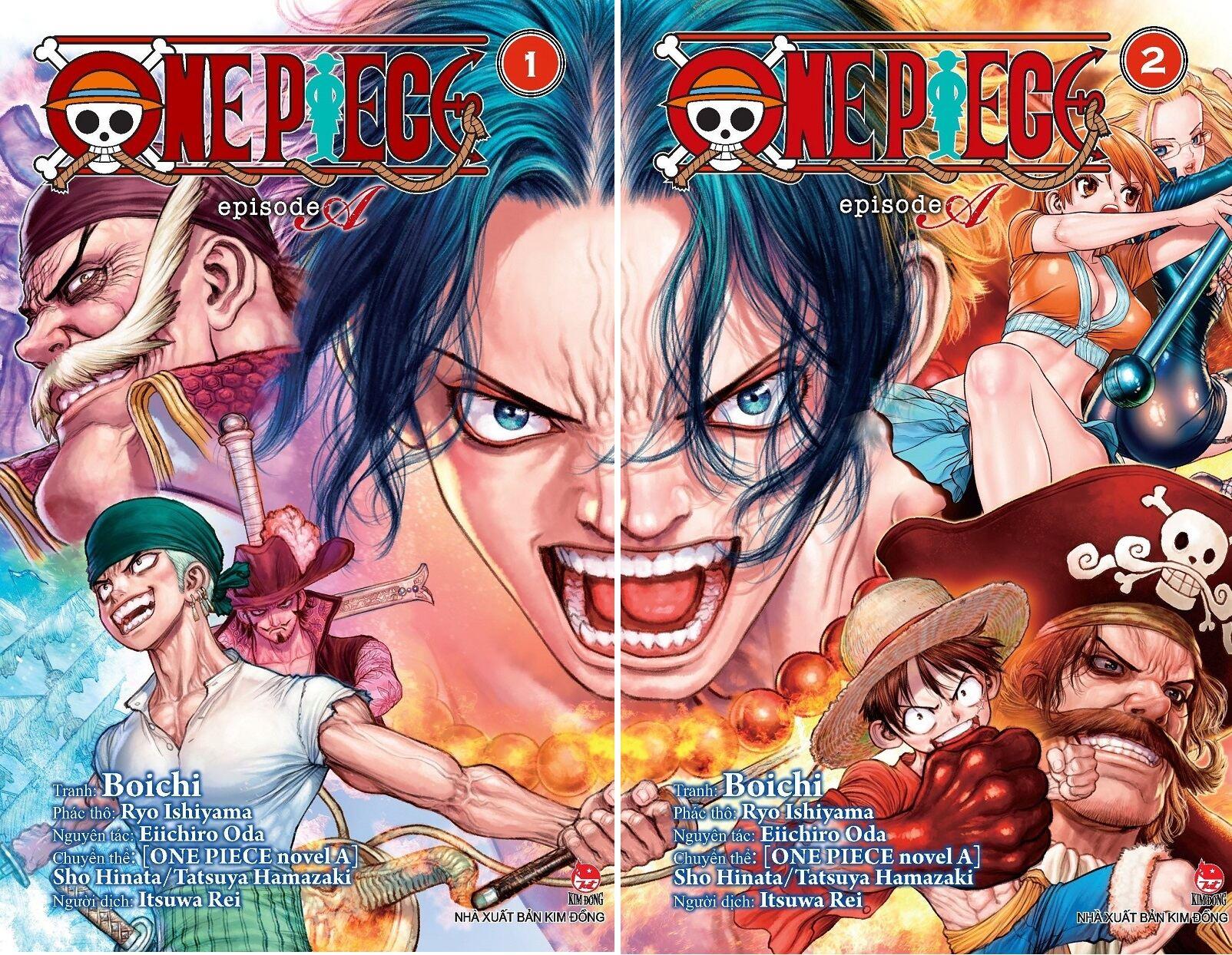 Combo One Piece Episode A - Tập 1 + Tập 2