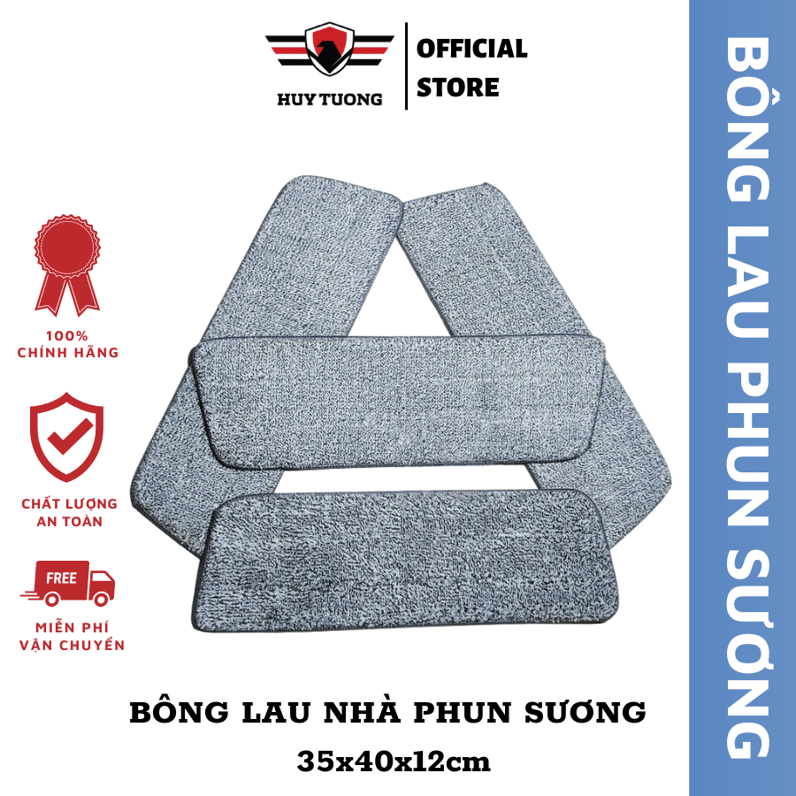 COMBO BÔNG LAU NHÀ THAY THẾ CHO CÂY XỊT NƯỚC