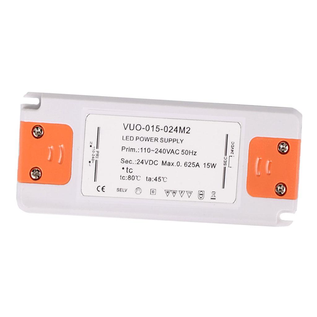 LED Biến Áp nguồn Điều 15W 24V cho Dây Đèn Bóng/1 chiếc