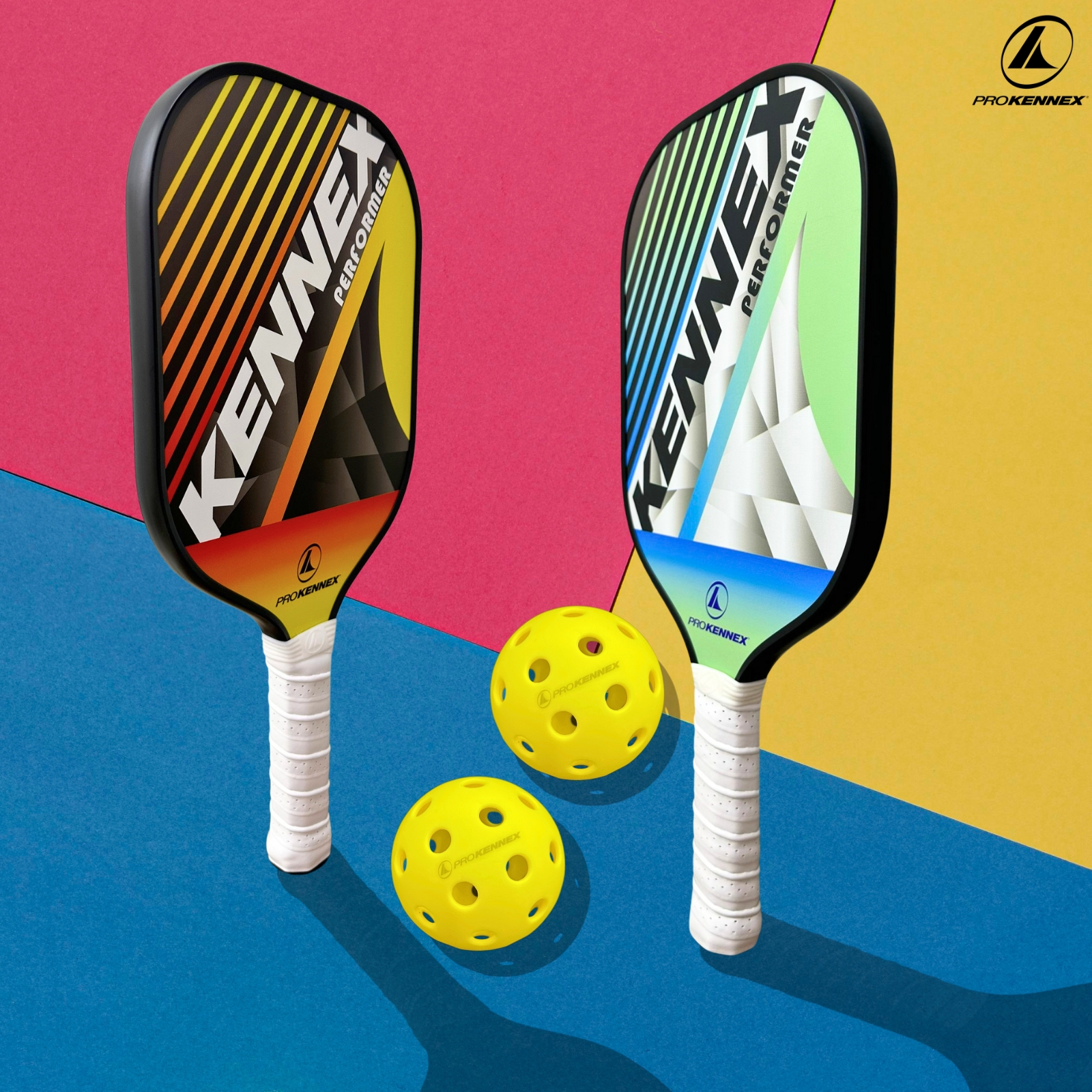 Vợt Pickleball ProKennex Performer Set PKL-30321 chất lượng kèm túi đựng 4 quả bóng siêu nhẹ, Vợt Pickleball Performer lẻ chính hãng