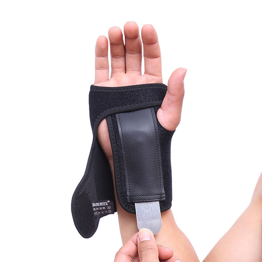 Găng tay quấn bảo vệ cổ tay tập gym Aolikes AL1676 (1 chiếc)