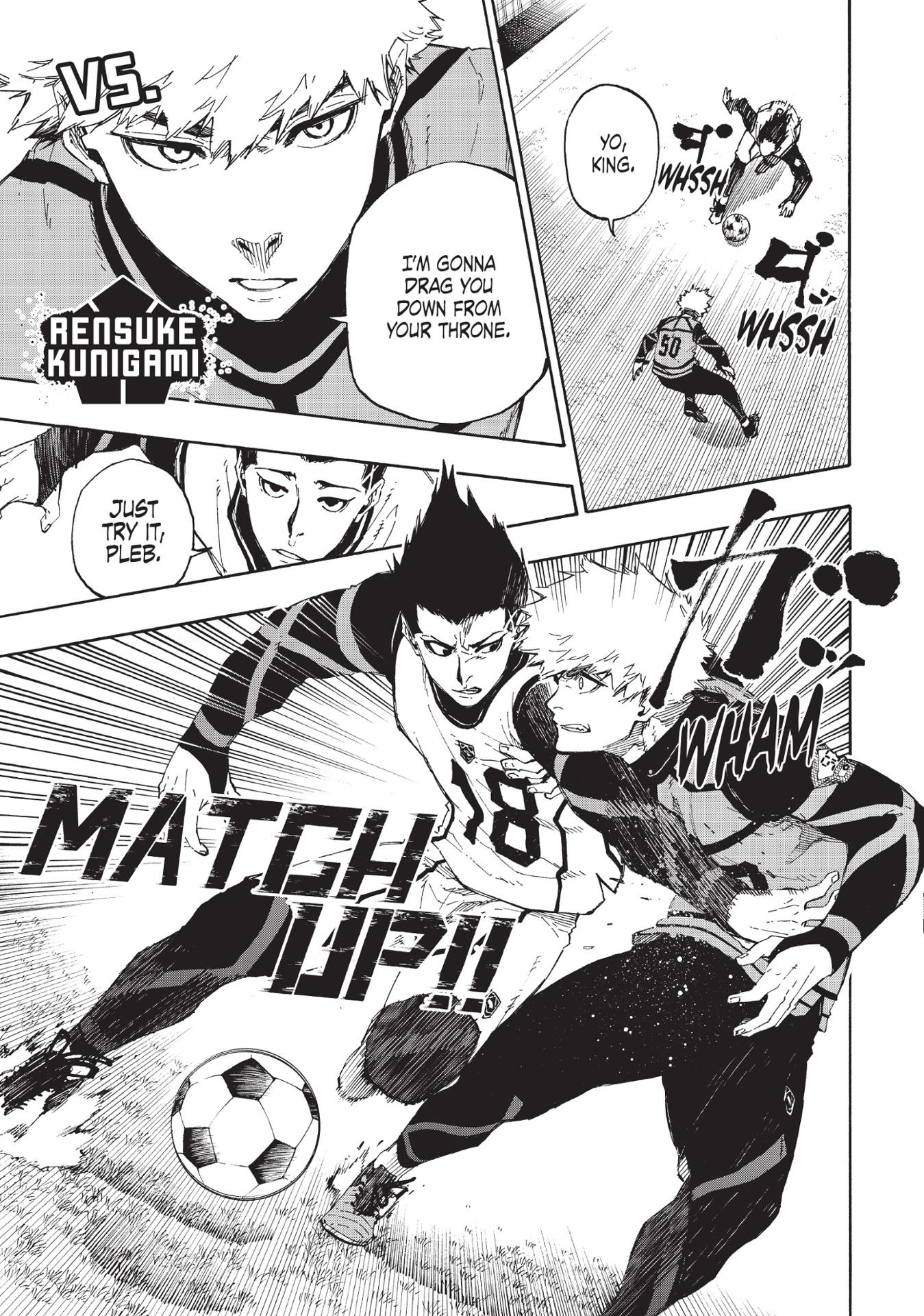 Sách ngoại văn: Blue Lock 8 (English Edition)