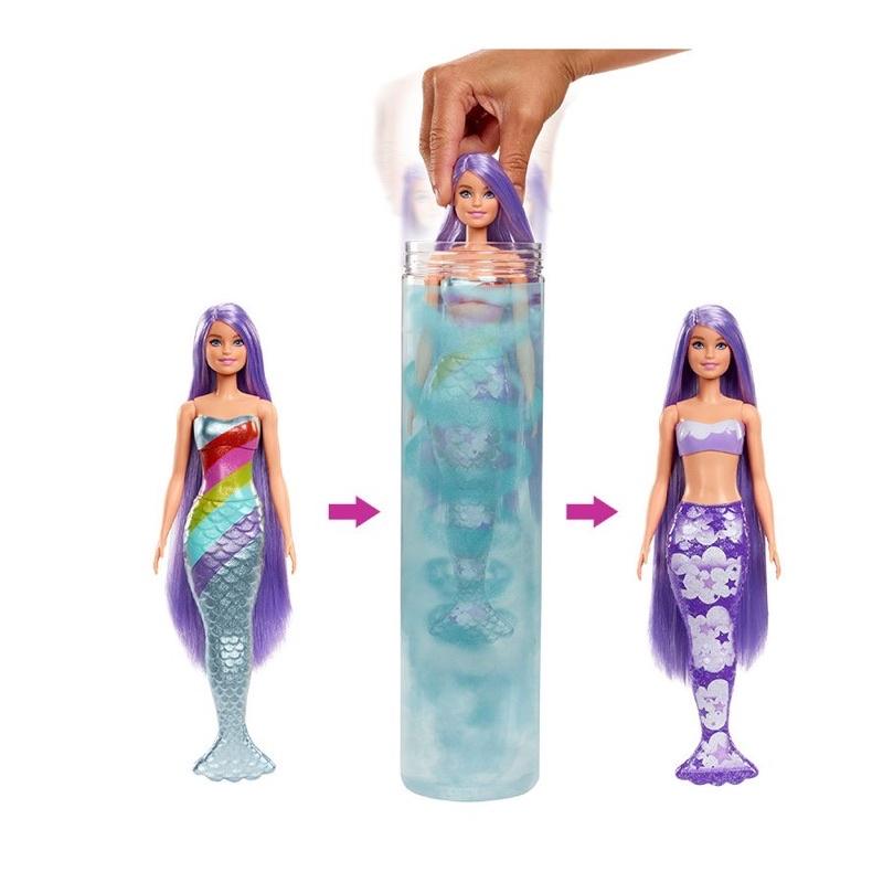 Búp Bê Đổi Màu - Phiên Bản Tiên Cá Sắc Màu Neon Barbie &amp; Chelsea