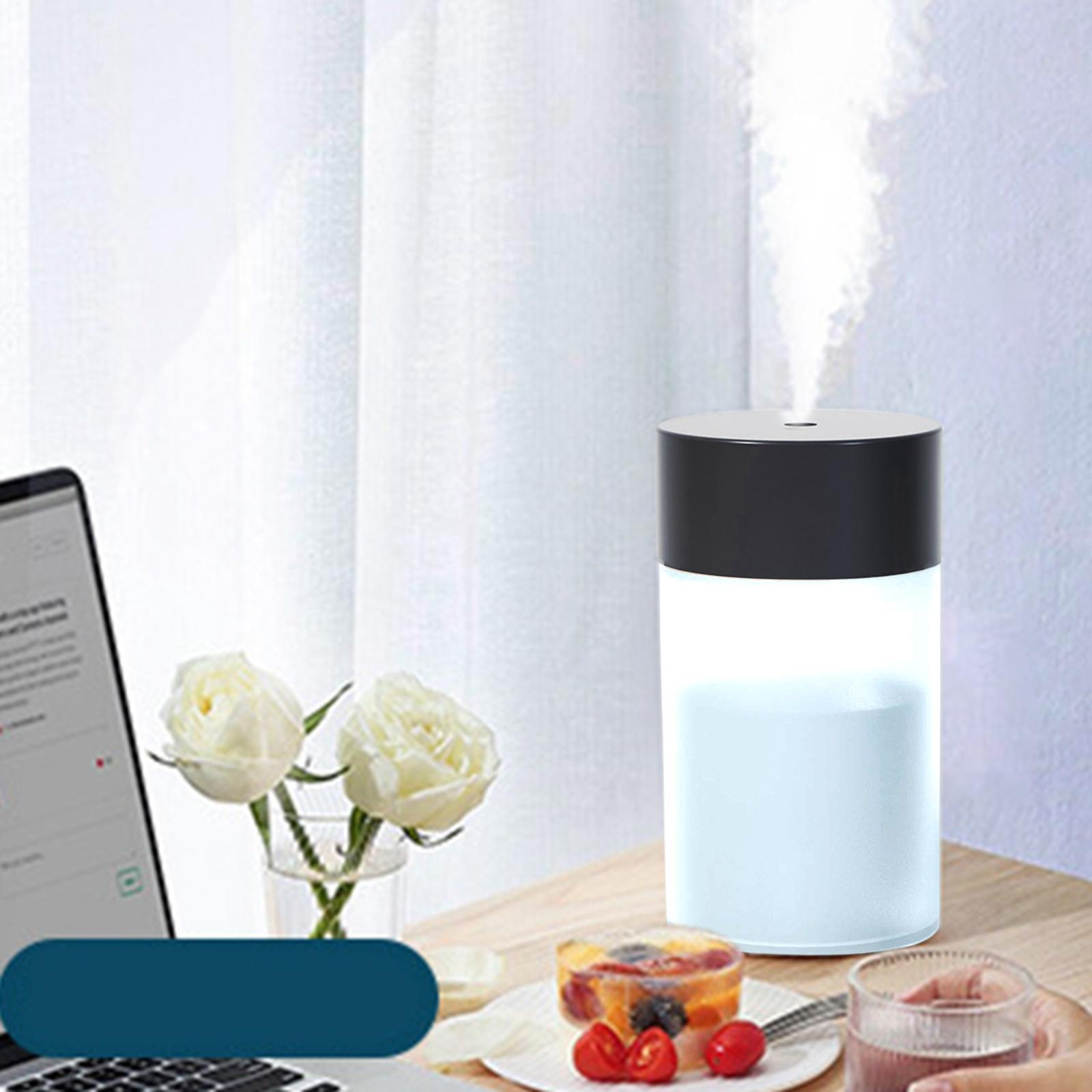 2Pcs 260ml Mini USB Air Humidifier Aroma Diffuser Night Home Auto Shut Off