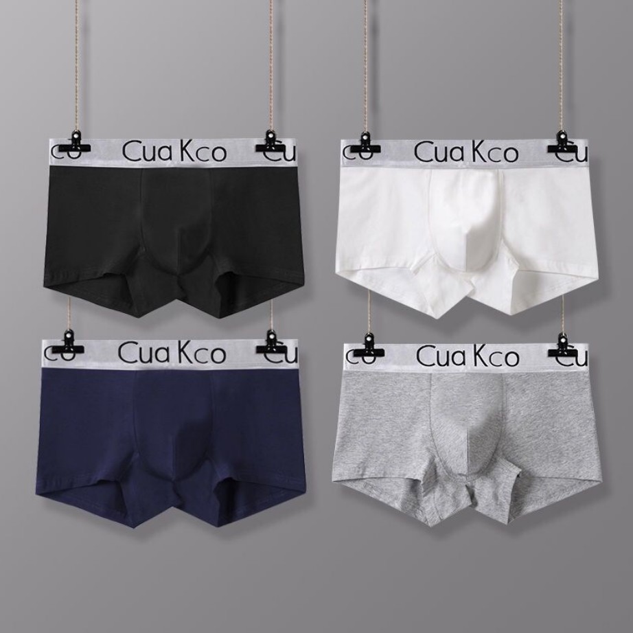 Combo 4 quần lót nam cuakco cao cấp