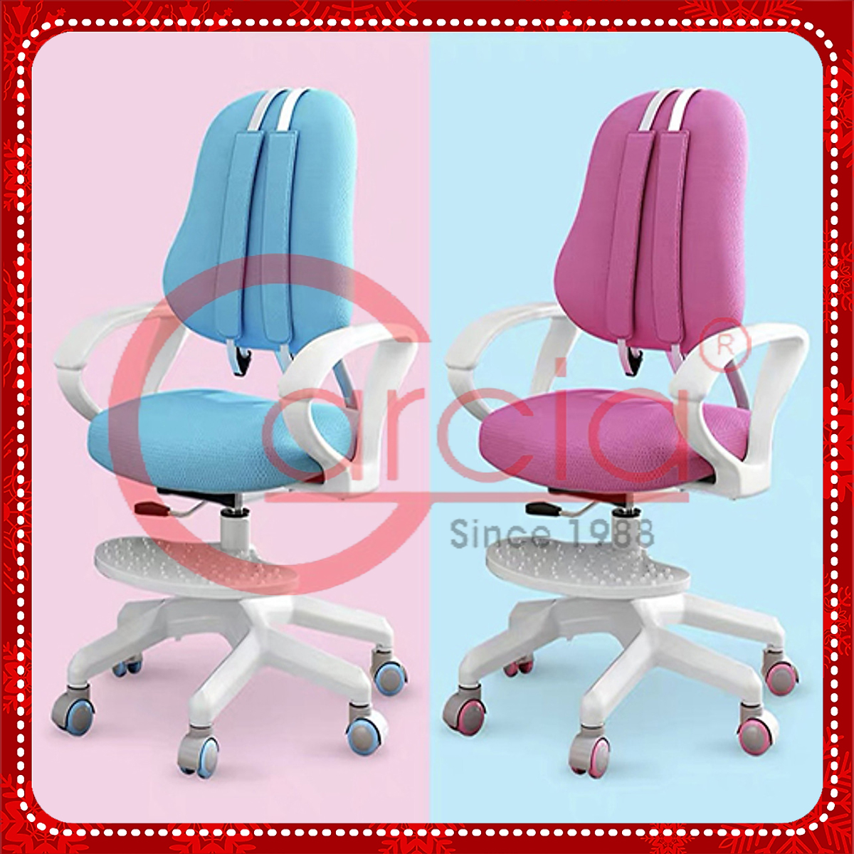 Ghế ngồi học sinh chống gù giúp con có tư thế ngồi lành mạnh chuẩn khoa học - Hàng chính hãng