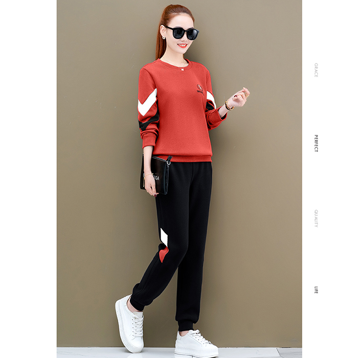 Bộ đồ thể thao nữ mặc nhà chất nỉ chun không xù không bai