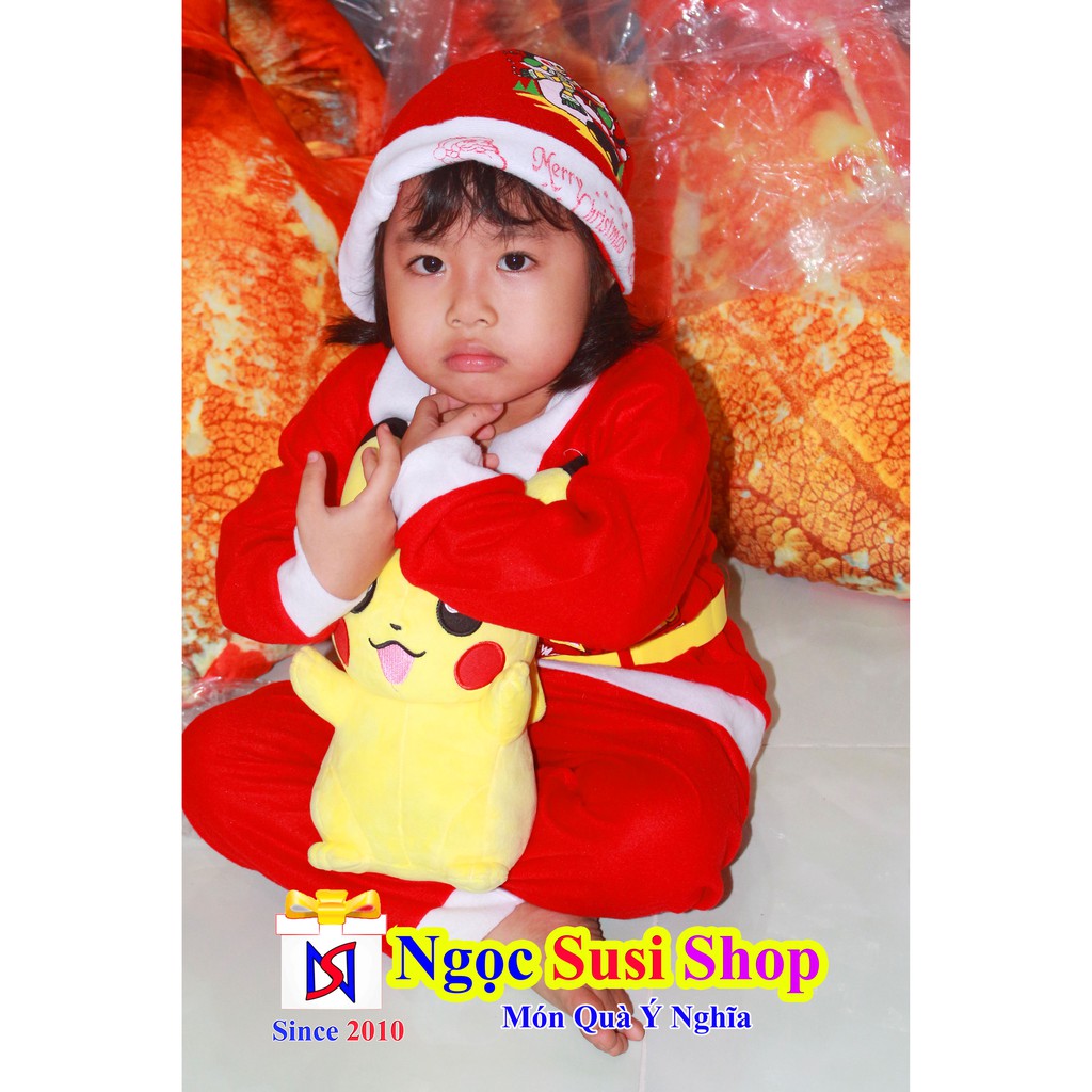 BỘ ĐỒ NOEL CHO BÉ - VẢI NỈ [RẺ VÔ ĐỊCH